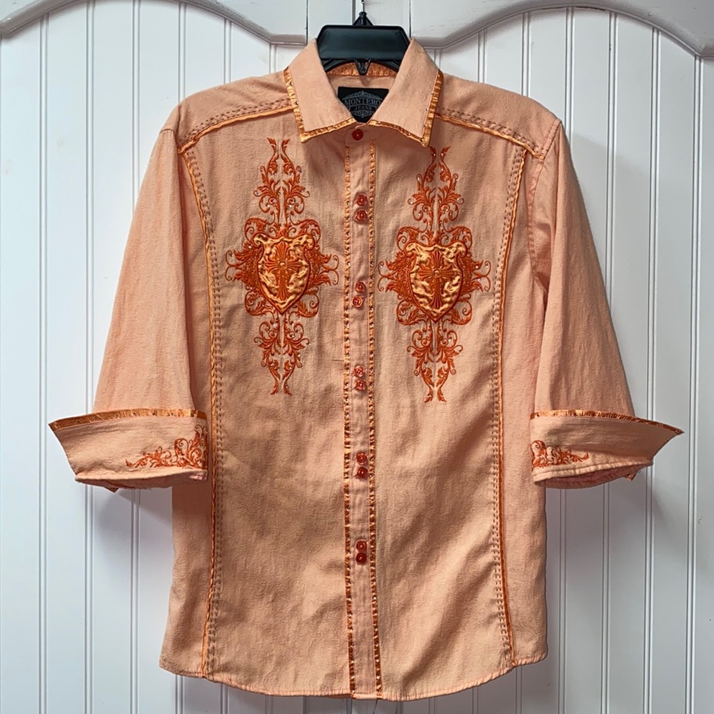 Monterey Jeans Embellished Western Shirt S